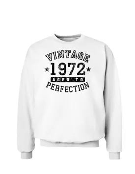 1972 - Vintage Birth Year Sweatshirt Brand