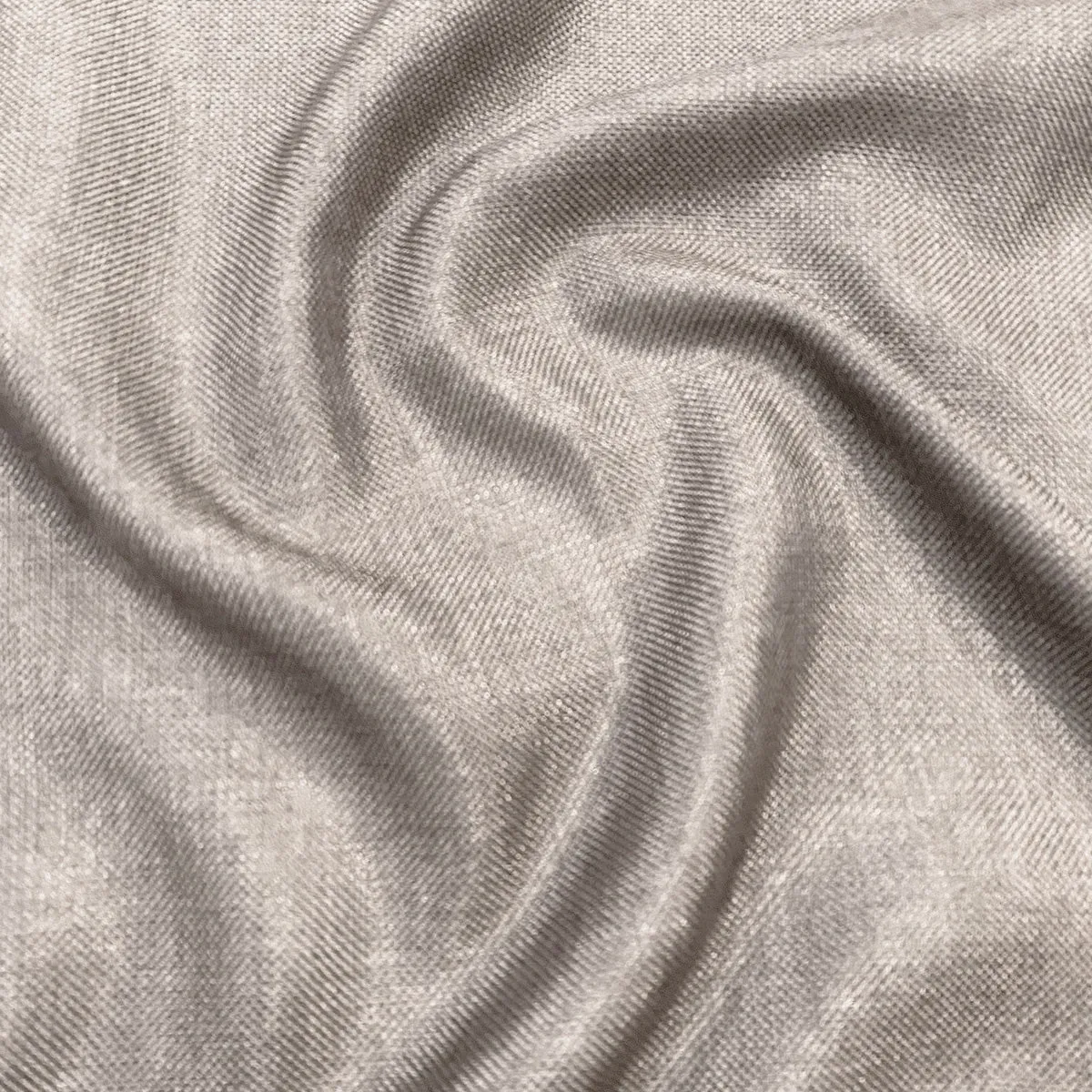 1pc - Imitation Burlap Table Linen 132" Round - Sand