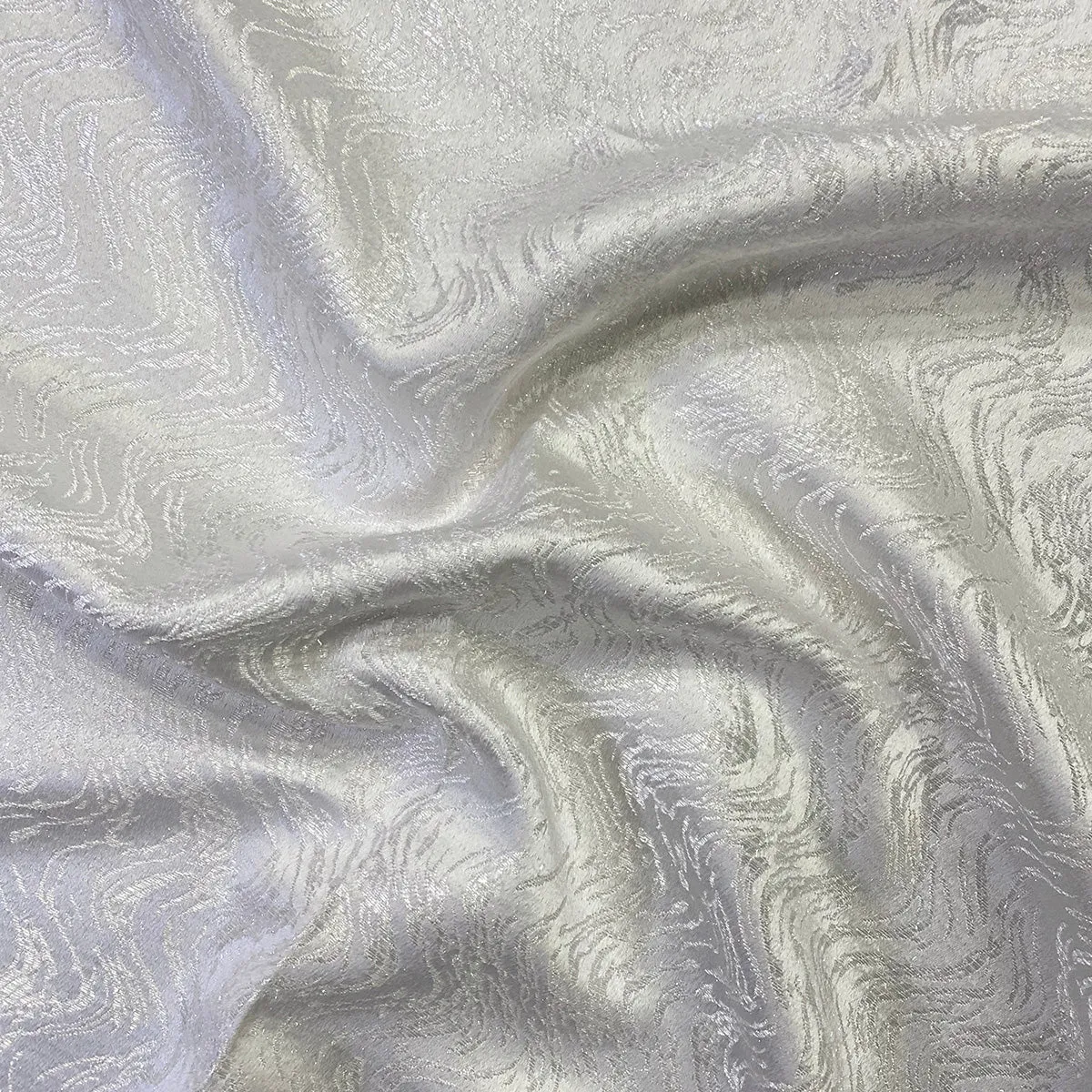 2pcs - Twinkle Tensil Table Linen 120"x120" Square - White