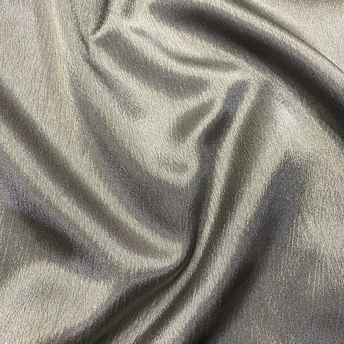 5pcs - Luxury Satin Table Linen 90" Round - Charcoal