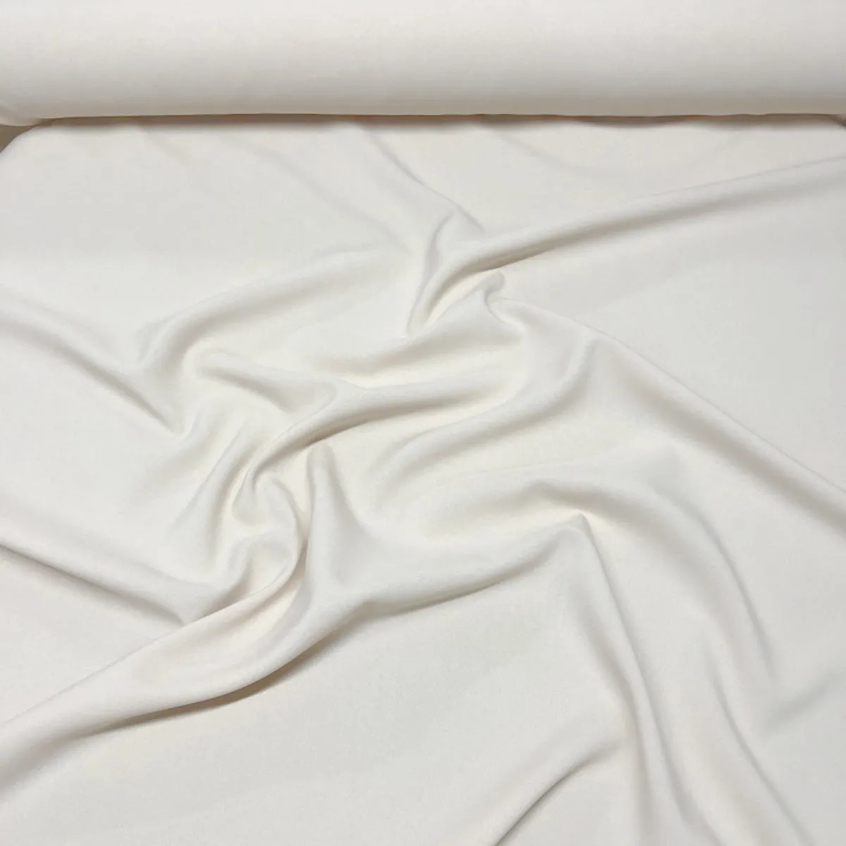 7pcs - Premium Poly (Poplin) Table Linen 72"x72" Square - Off White 7105