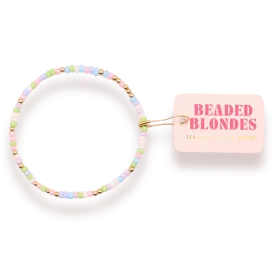 Beaded Blondes ‘Pastel Spring Sprinkle Bracelet’