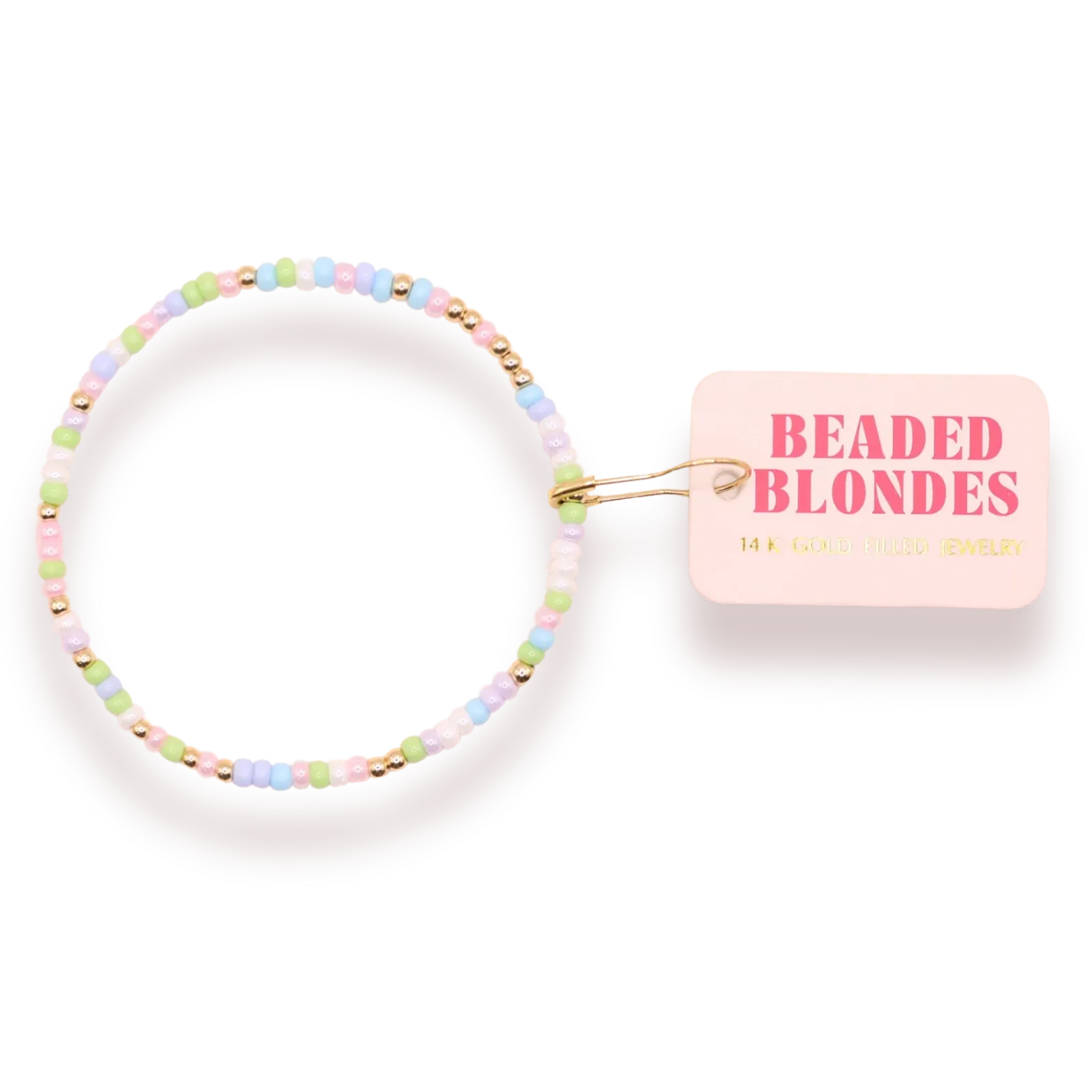 Beaded Blondes ‘Pastel Spring Sprinkle Bracelet’