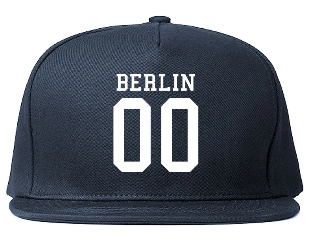 Berlin Team Jersey Germany Country Snapback Hat