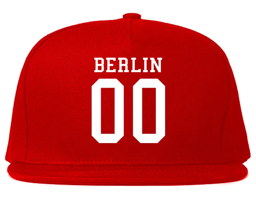 Berlin Team Jersey Germany Country Snapback Hat