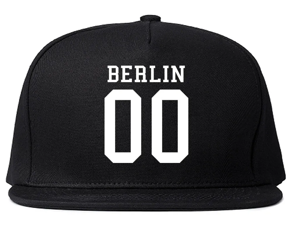Berlin Team Jersey Germany Country Snapback Hat
