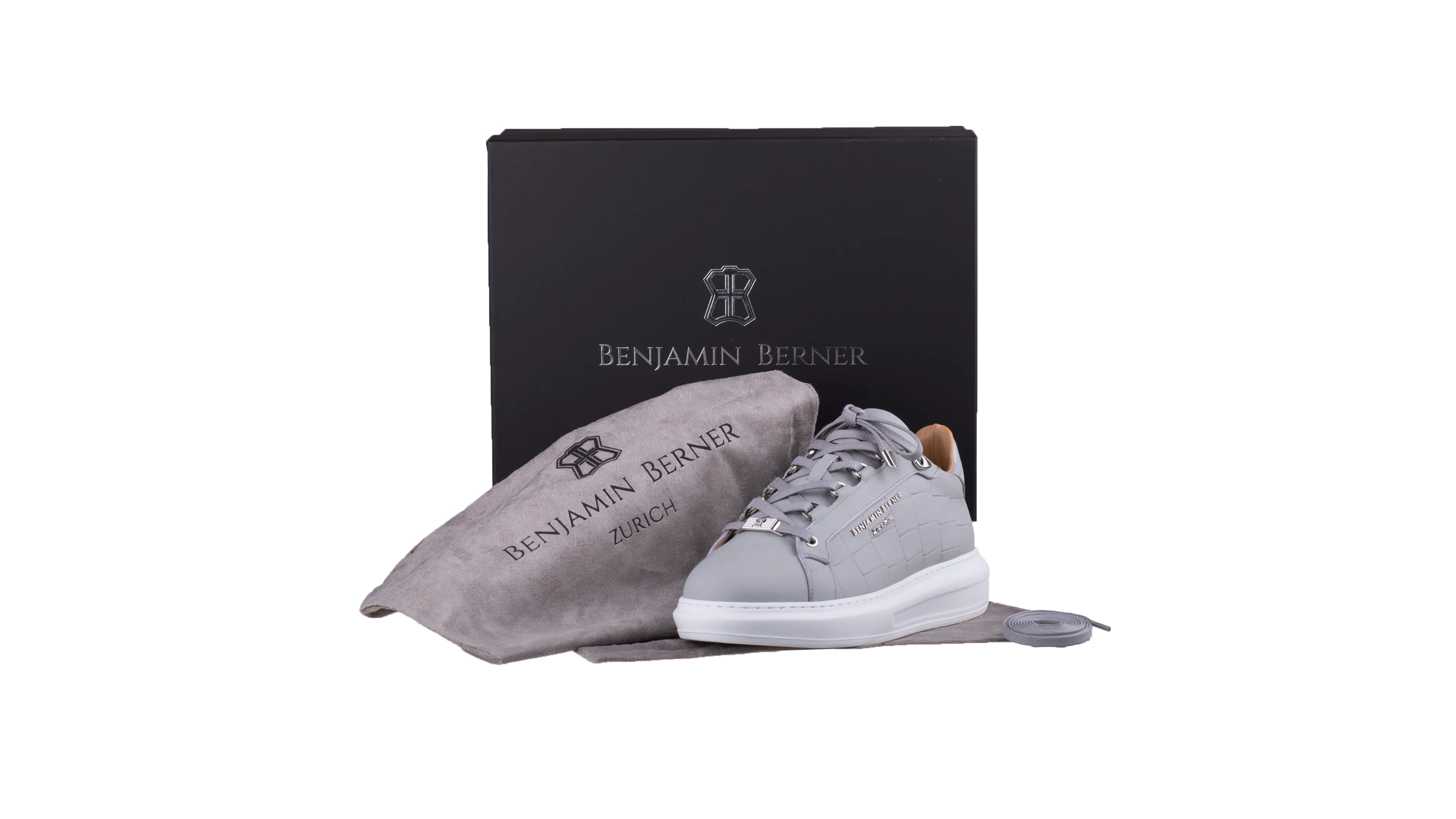 BNJ ACHILLE ICE GREY MATT CROCODILE