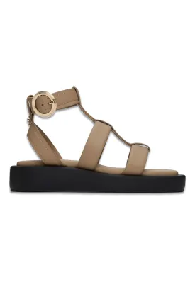 Brown Platform Sandals