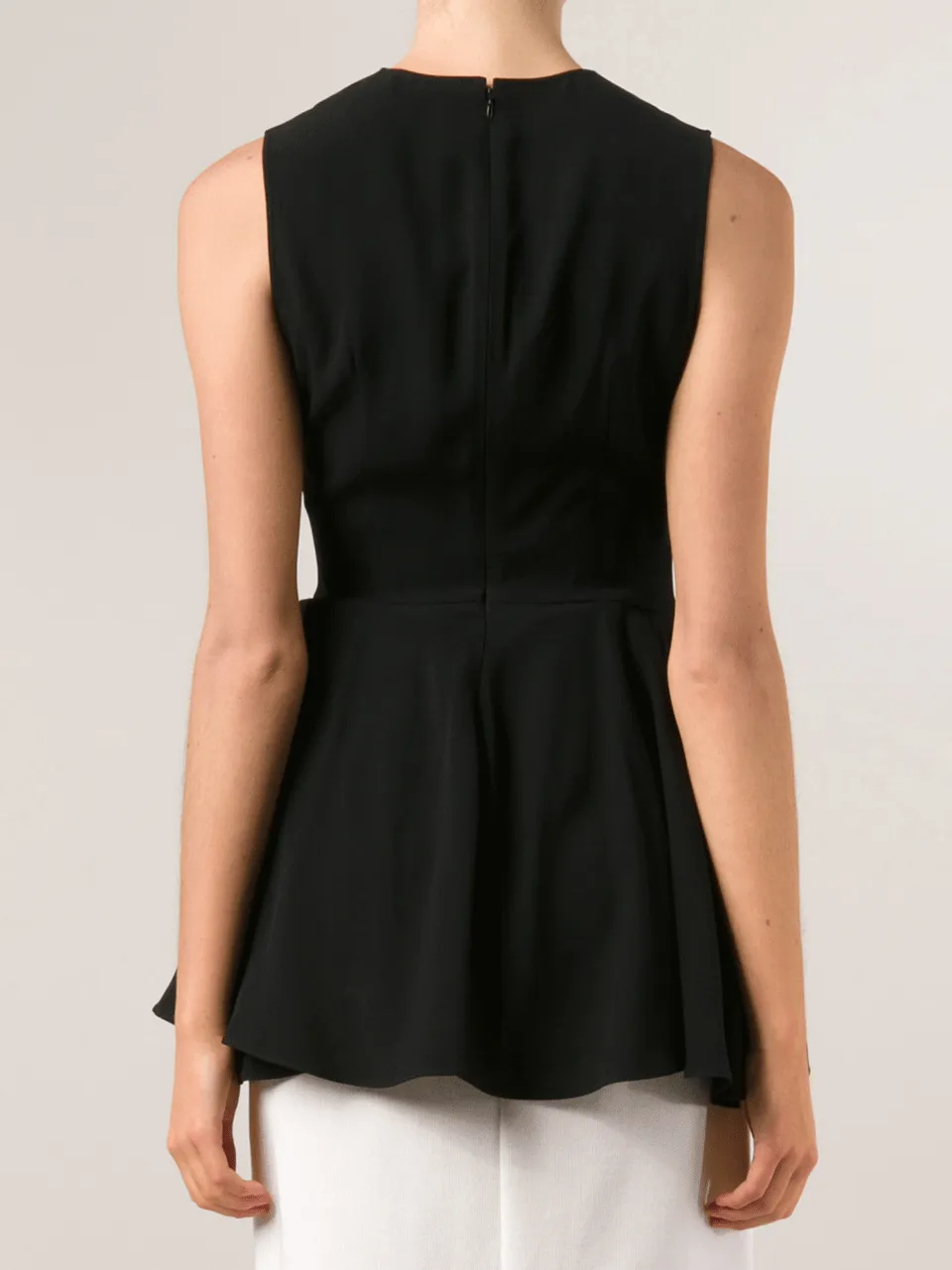 Crewneck High Low Top