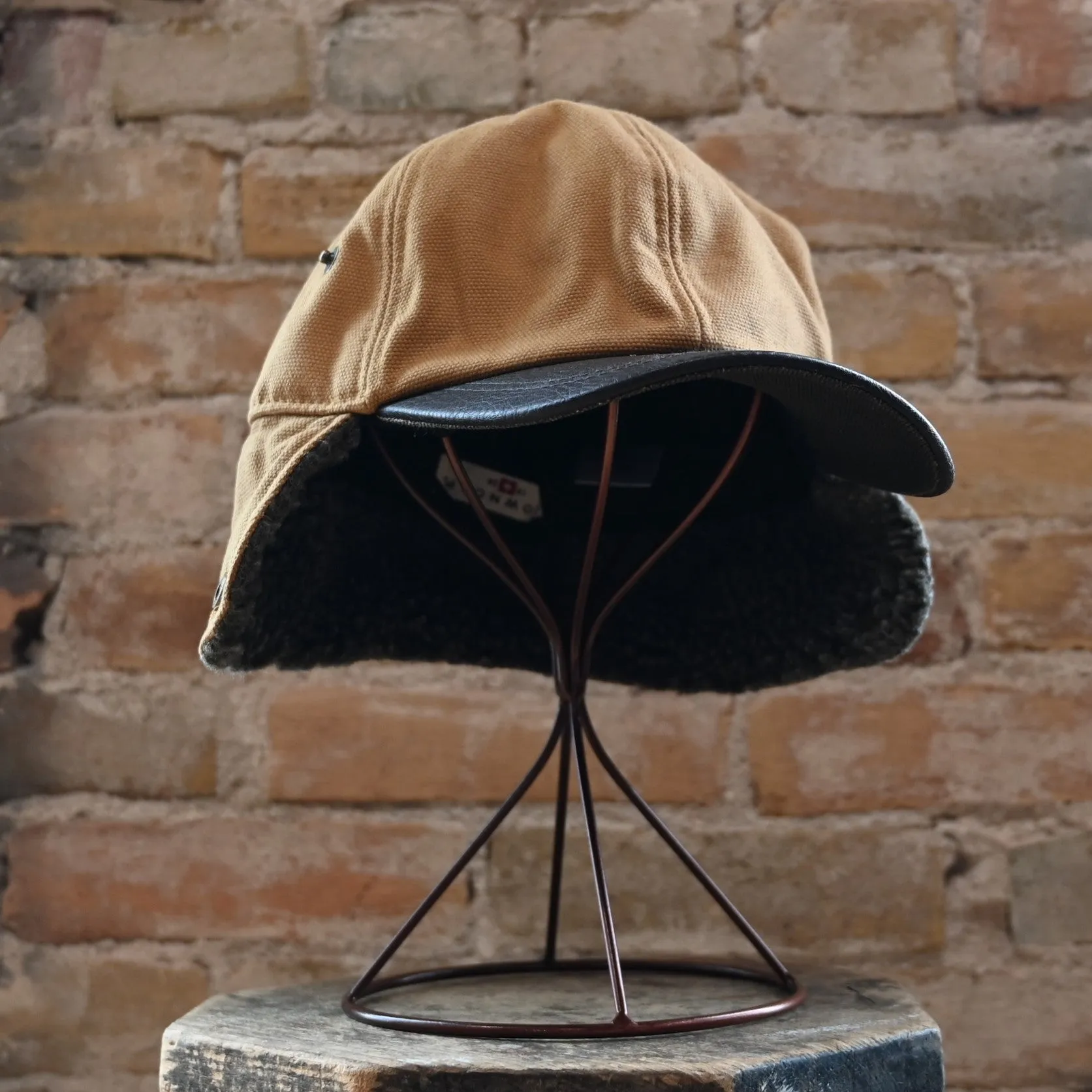 Crown Cap Canvas Ballcap in Brown
