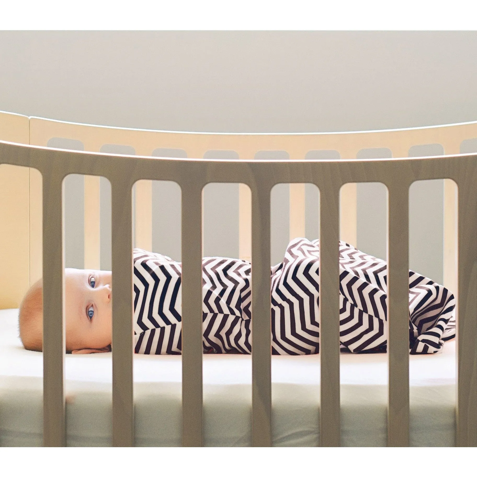 ErgoPouch - AirCocoon Summer Swaddle - Navy Chevron