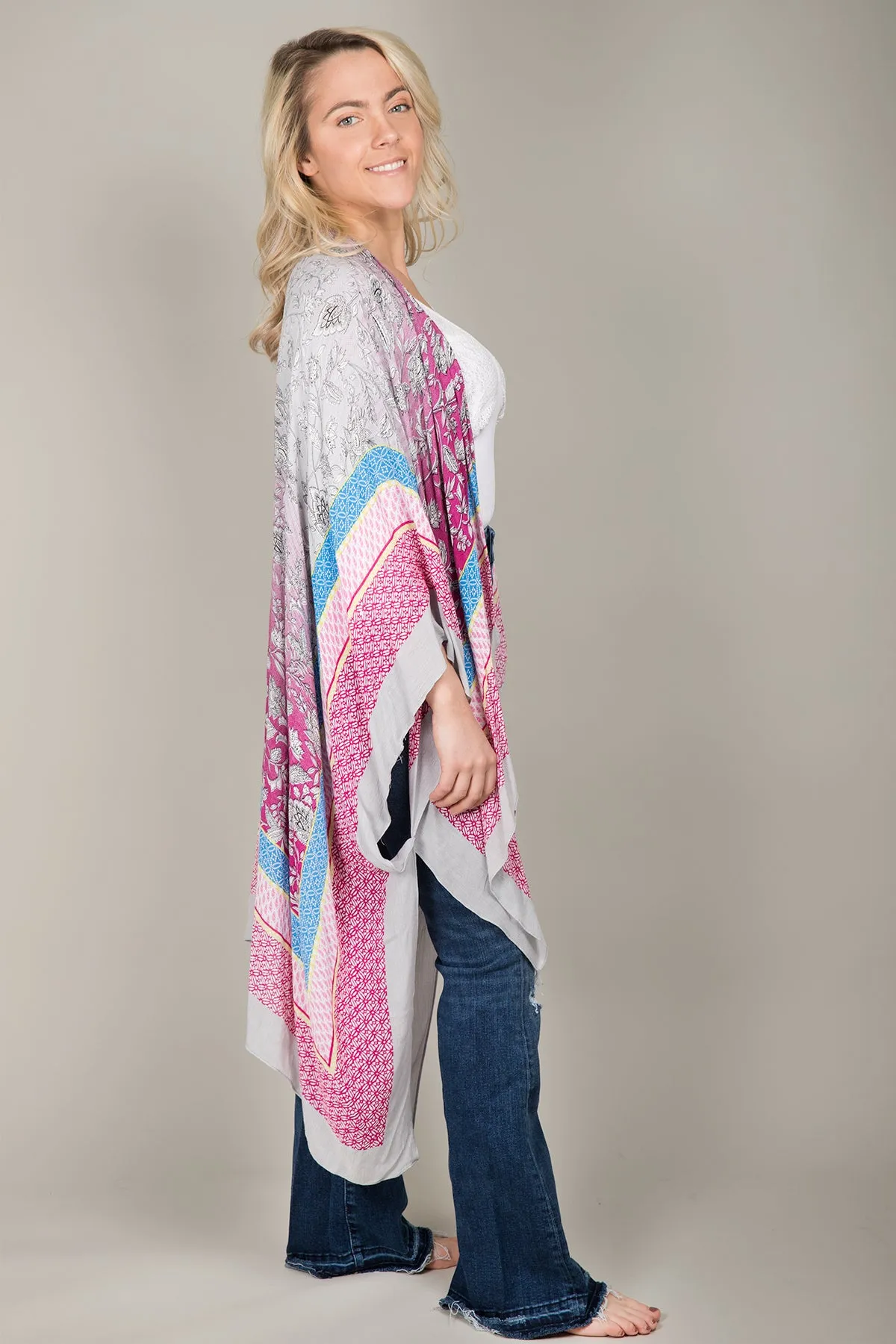 Floral Kimono Long for Spring