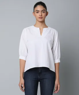 High-Low Top White