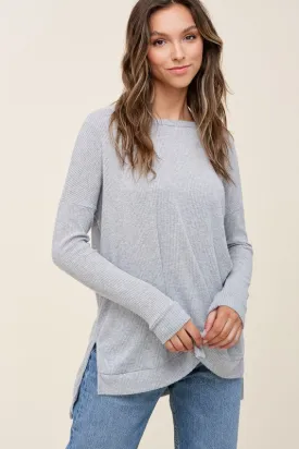 High Low Top with Slits