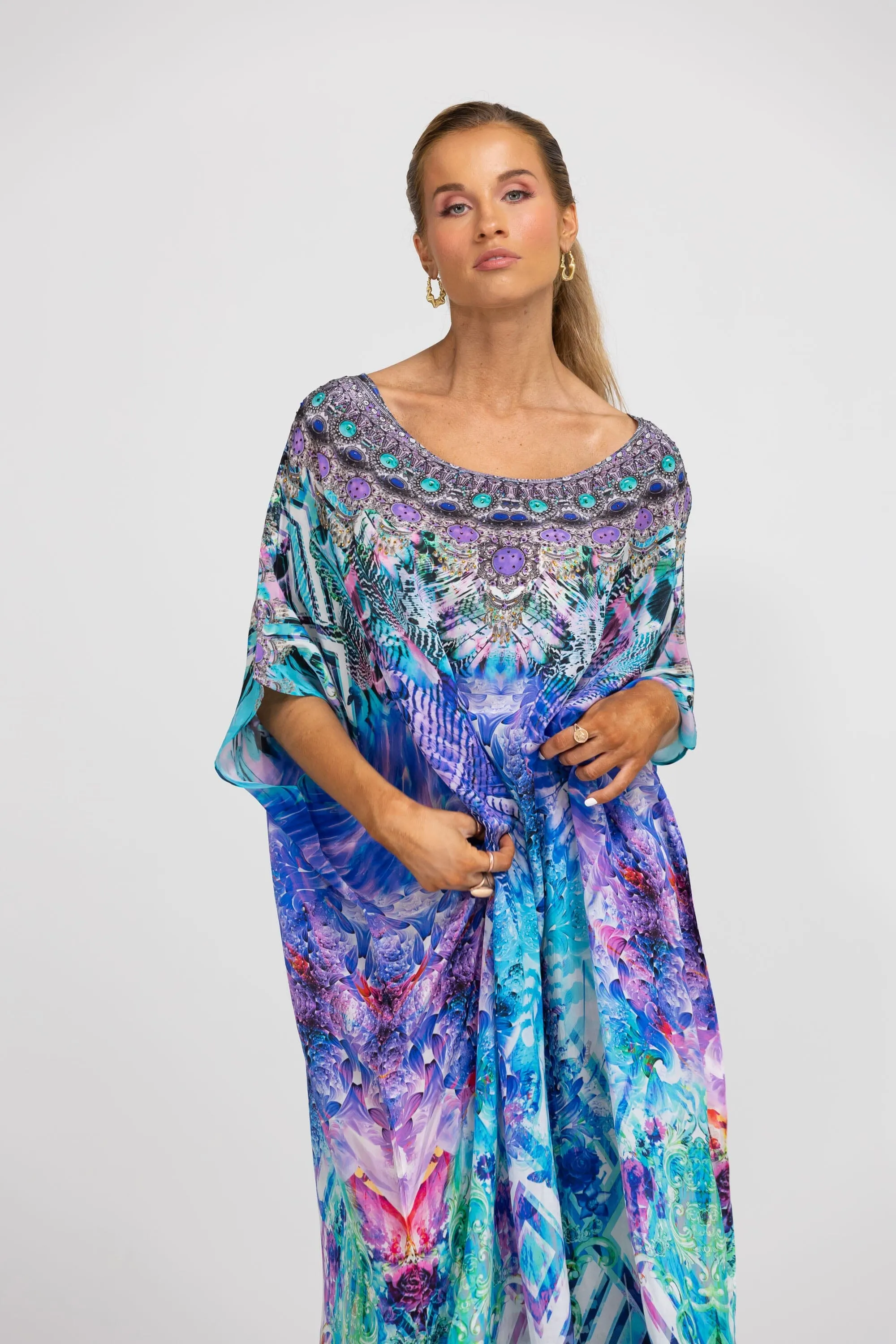 INDIGO SUMMER - Box Kaftan