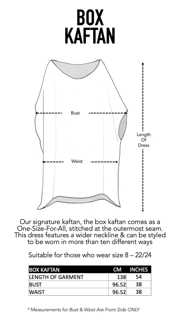 INDIGO SUMMER - Box Kaftan