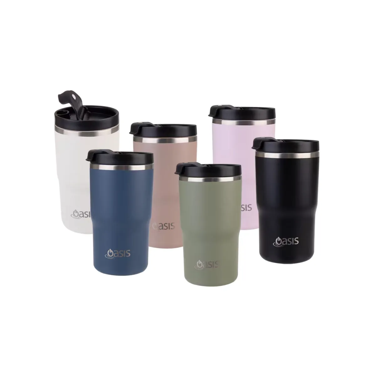 Insulated Travel Cup 480ml - Olive Green