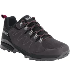 Jack Wolfskin Womens Refugio Texapore Waterproof Walking Shoes - Steel