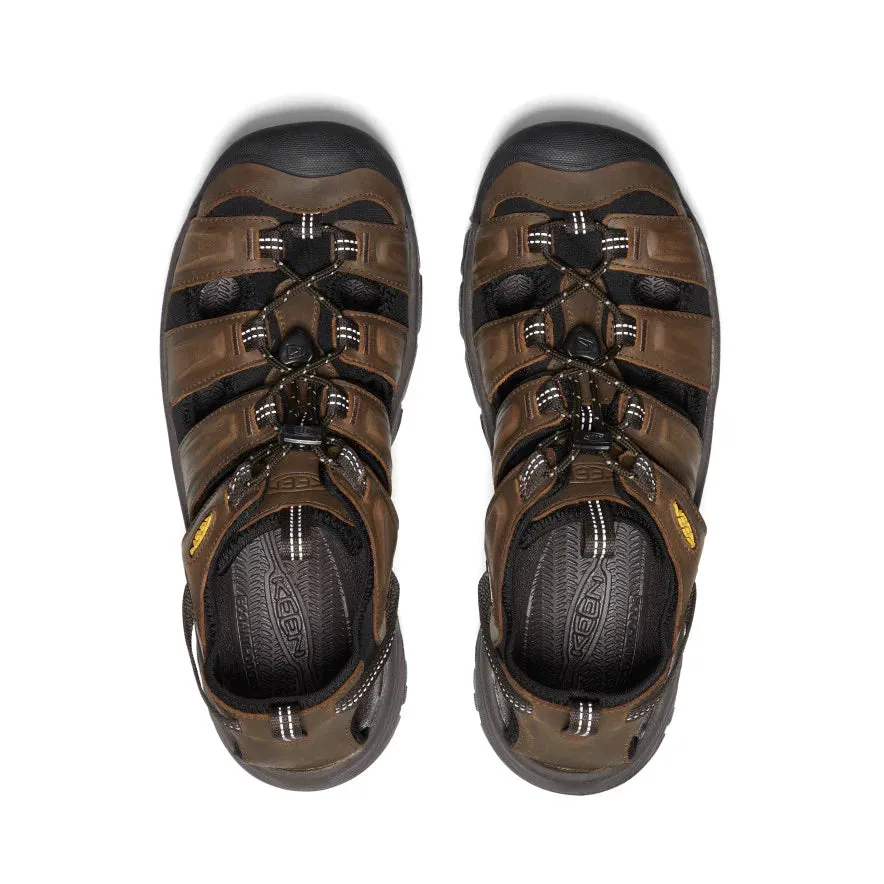 Keen Men's Targhee III Hiking Sandal Bison/Mulch