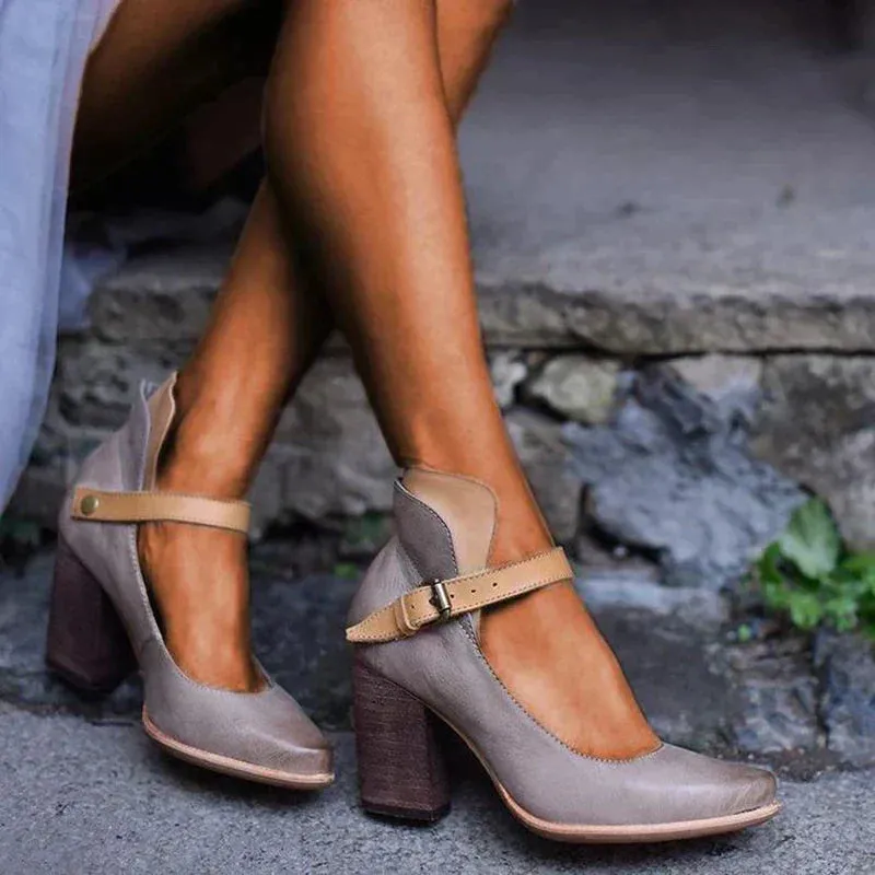 Laurie | Elegant Heel Sandals with Straps