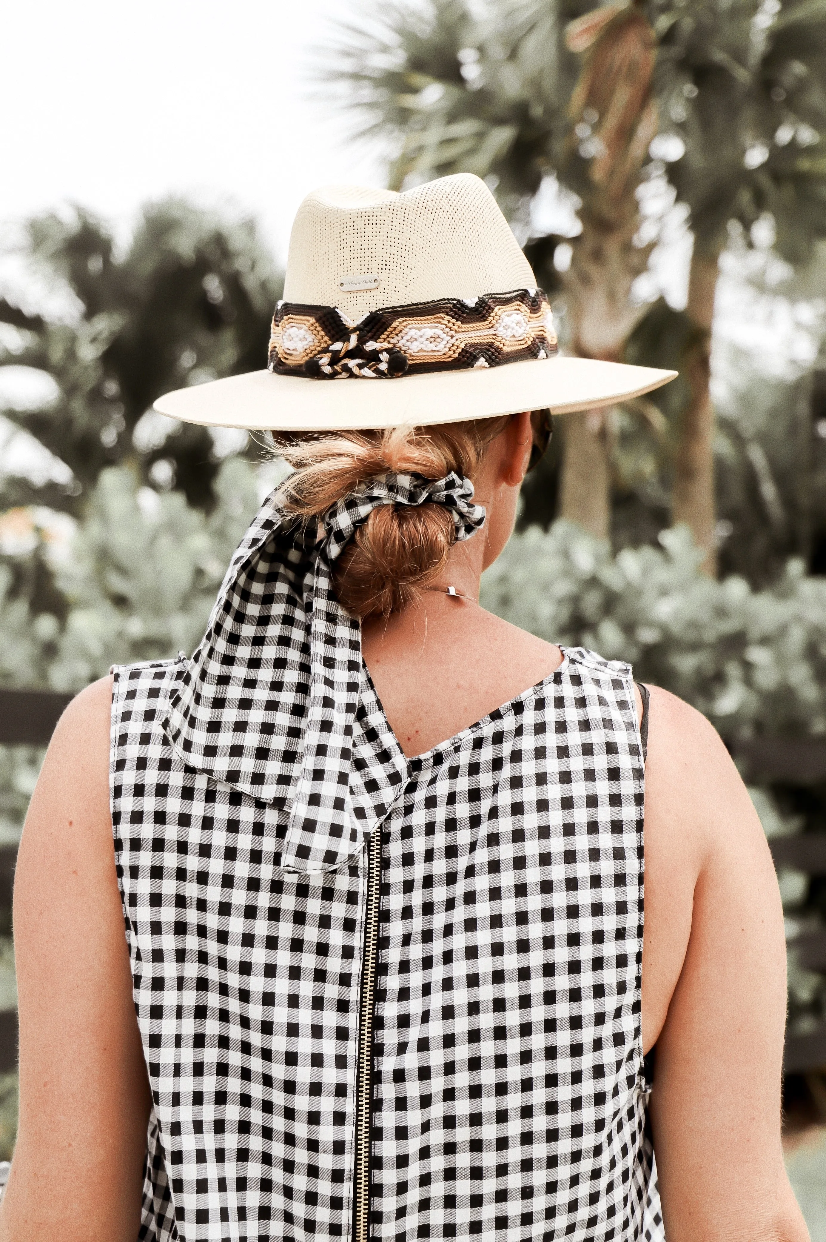Milou Gingham Vest