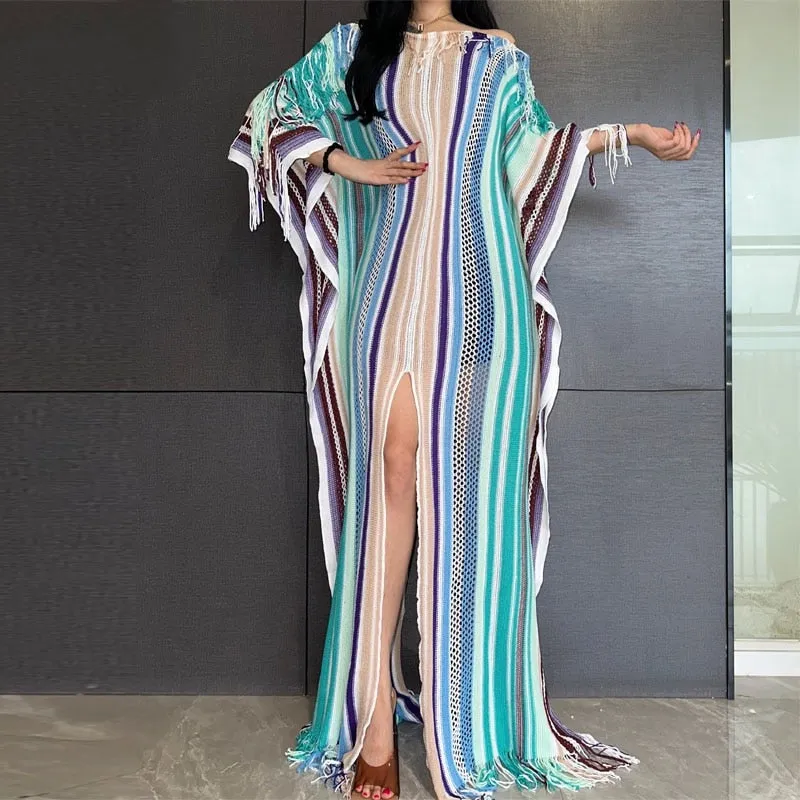 Oceanview Crochet Cover Up Dress