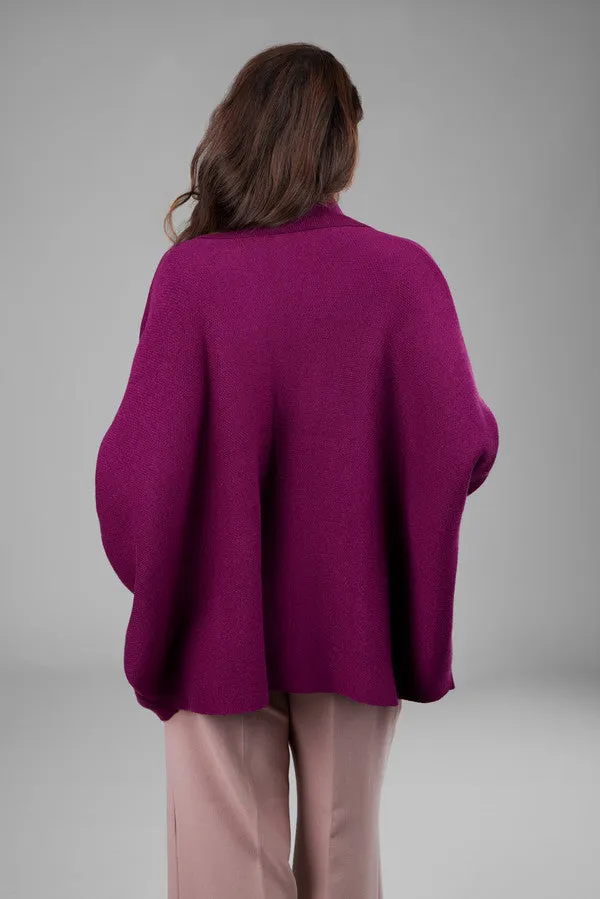 Open Front Oversized Cardigan Sweater