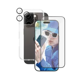 PANZERGLASS Care Iphone 16 Pro 3 In 1 Bundle Uwf Clear Trn Hoops Care Trn Case