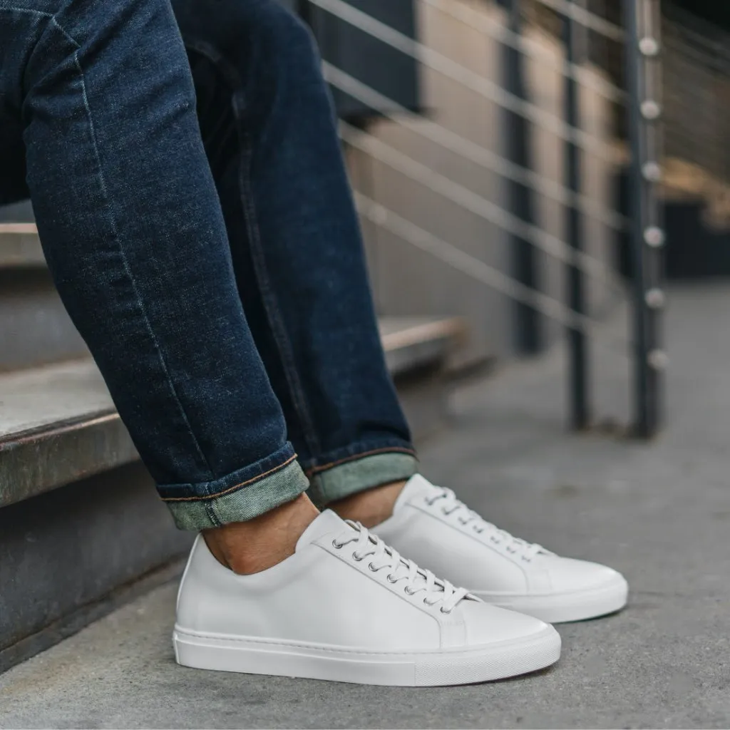 [S] Premier Low Top | White