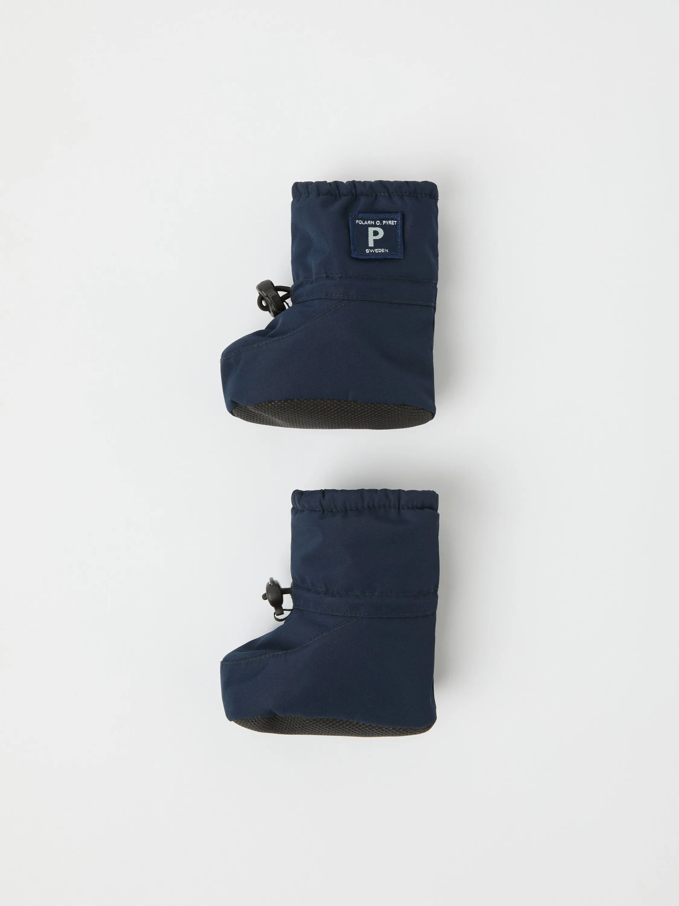 Shell Fleece Lined Baby Booties