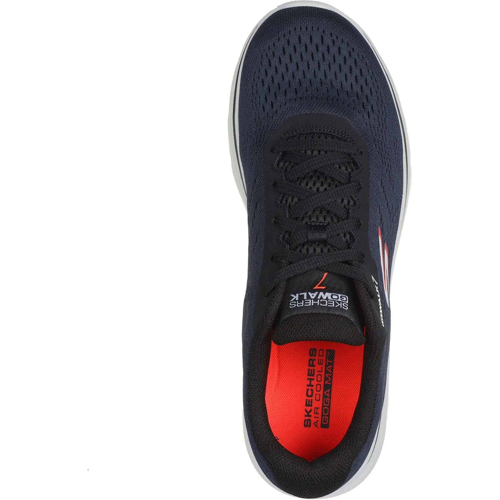 Skechers Mens GO WALK 7 Avalo 2 216639-NVBK Navy/Black Lace Up Shoe