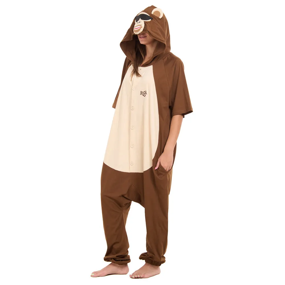 Snuggs Summer Onesie Monkey