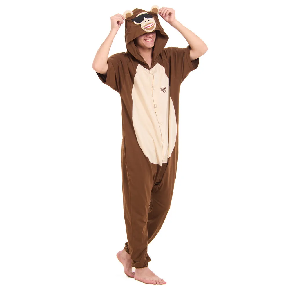 Snuggs Summer Onesie Monkey