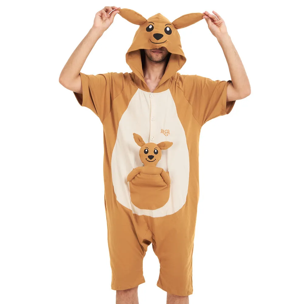 Snuggs Summer Onesie Short Kangaroo