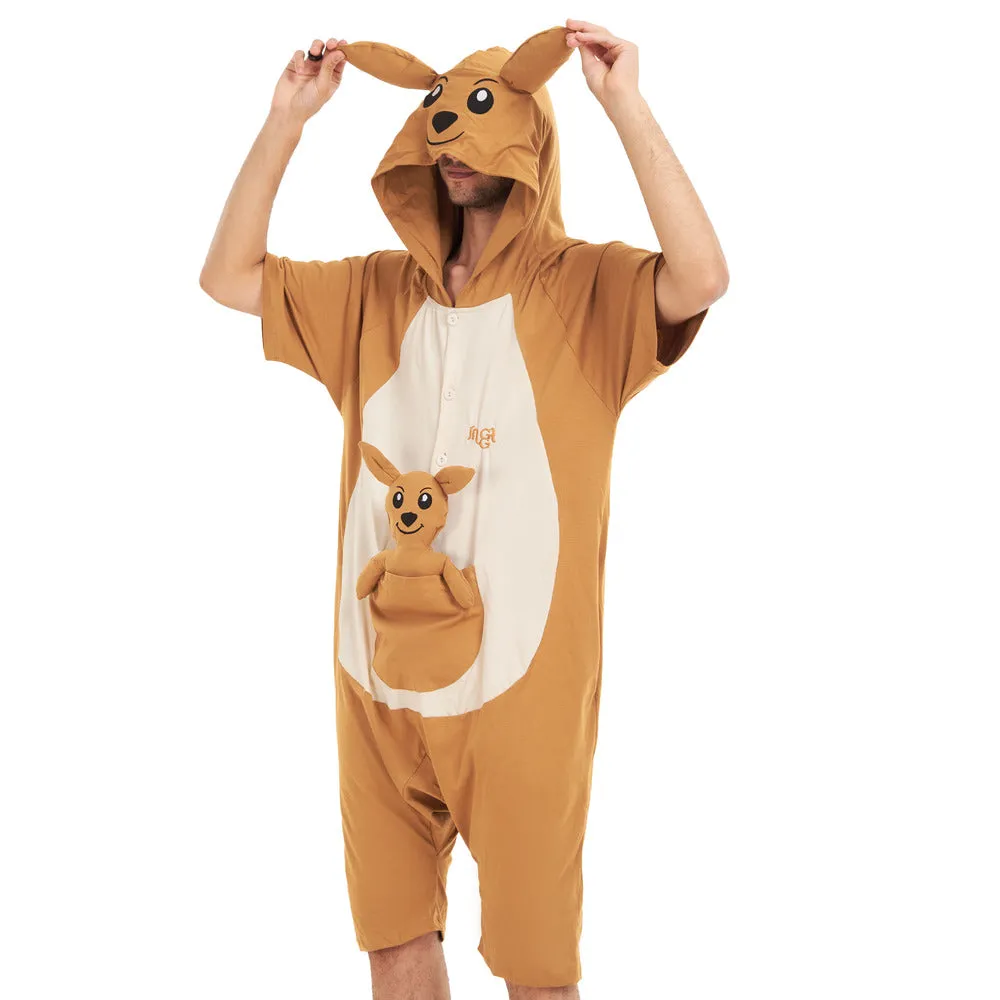 Snuggs Summer Onesie Short Kangaroo