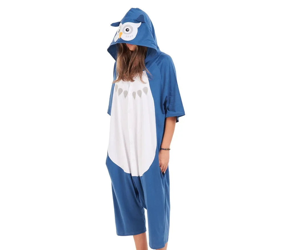 Snuggs Summer Onesie Short Owl