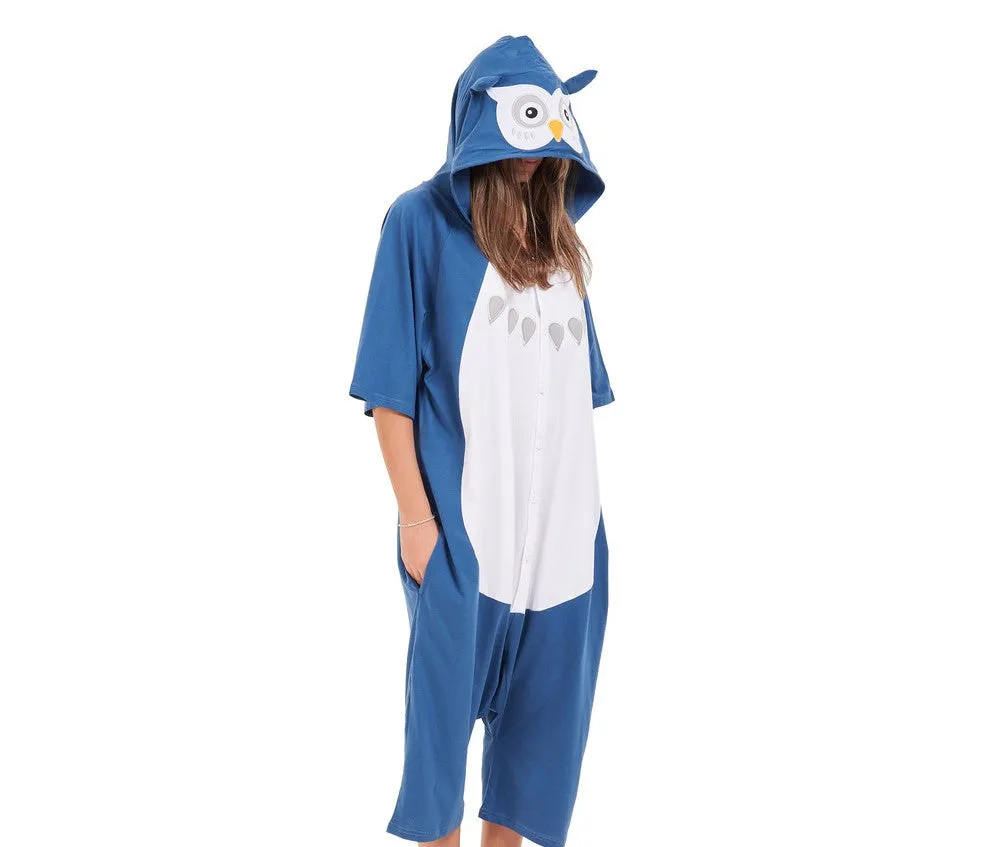 Snuggs Summer Onesie Short Owl