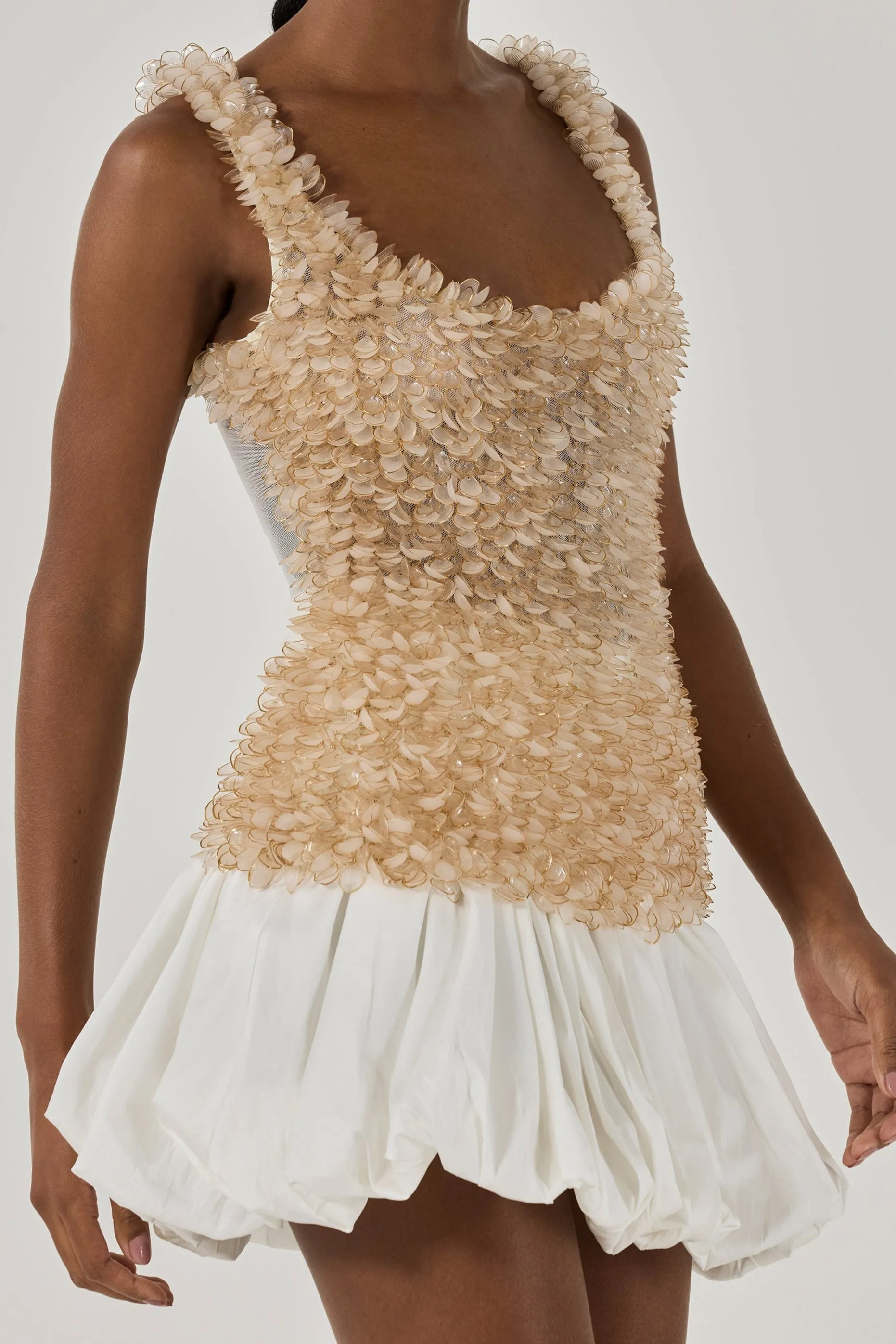 TAFETA MINI SKIRT (RUNWAY)