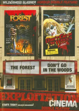 THE FOREST / DON'T GO IN THE WOODS DVD