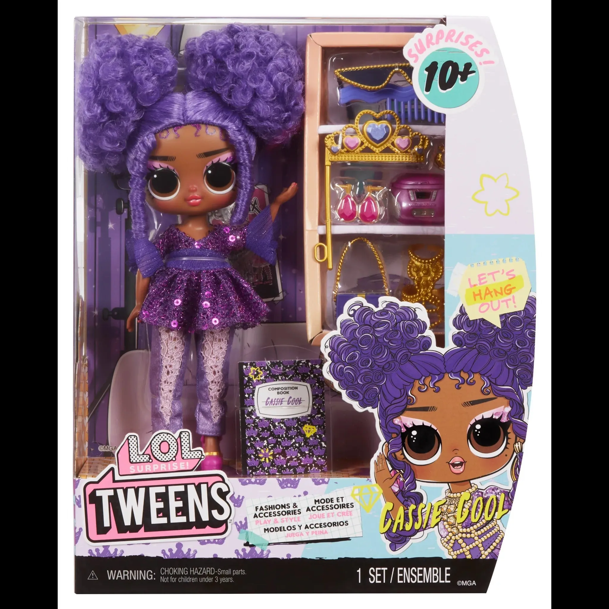 Tweens S5 Core Doll Cassie Cool