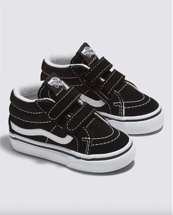 Vans Toddler SK8-Mid Reissue V Black/True White
