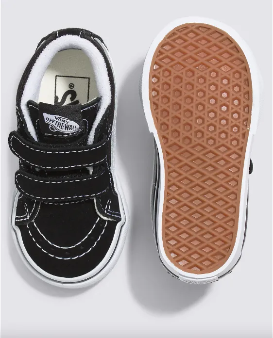 Vans Toddler SK8-Mid Reissue V Black/True White