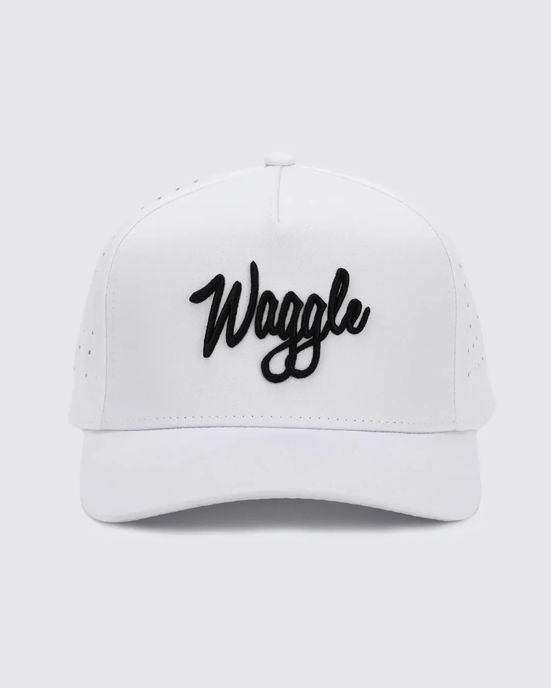 Waggle Brand Hat - White