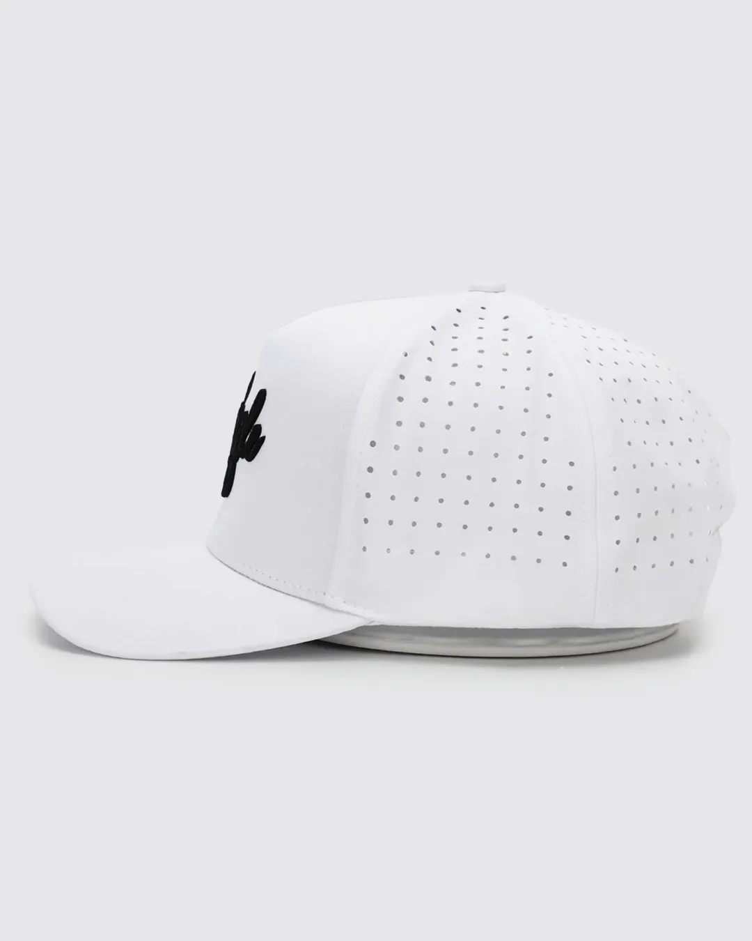 Waggle Brand Hat - White