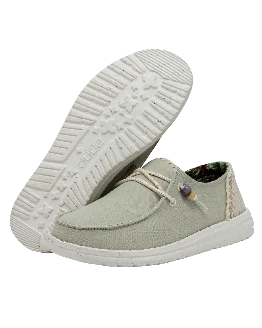 Wendy Natural Shoes in Sage