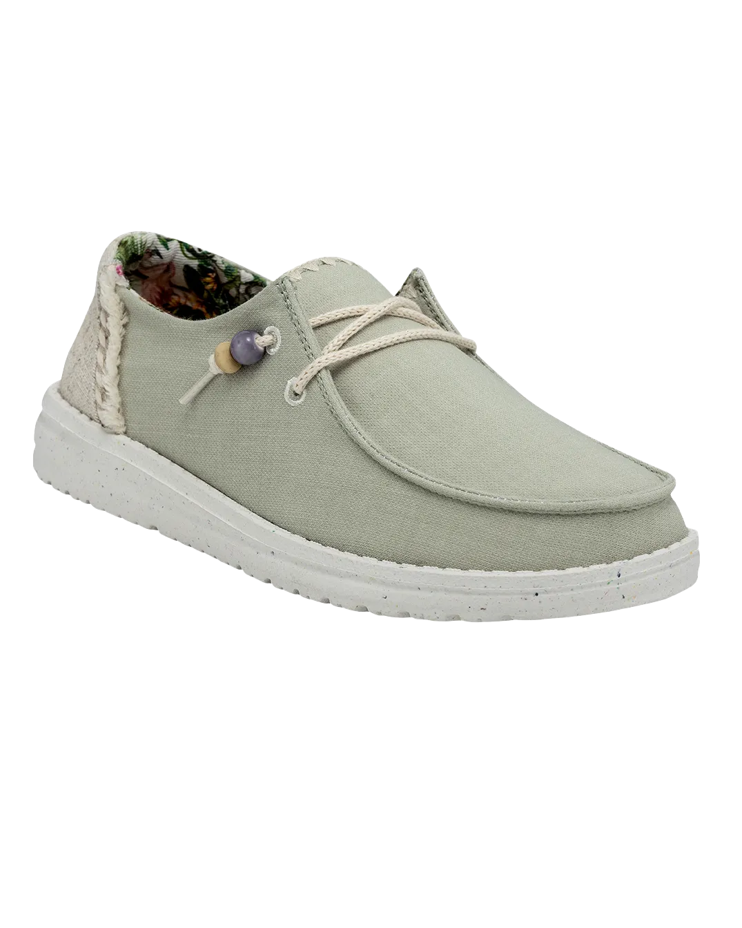 Wendy Natural Shoes in Sage