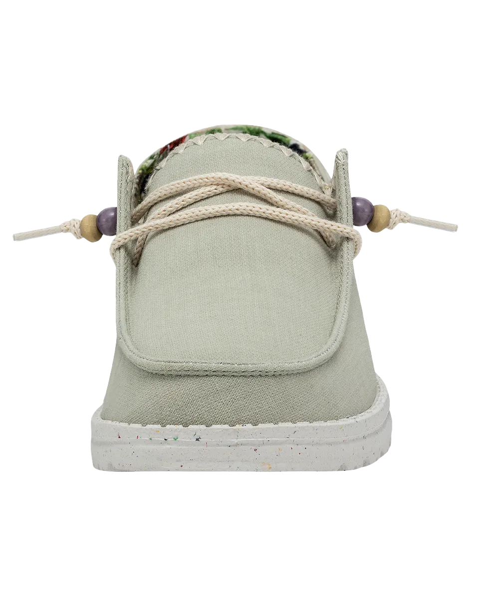 Wendy Natural Shoes in Sage