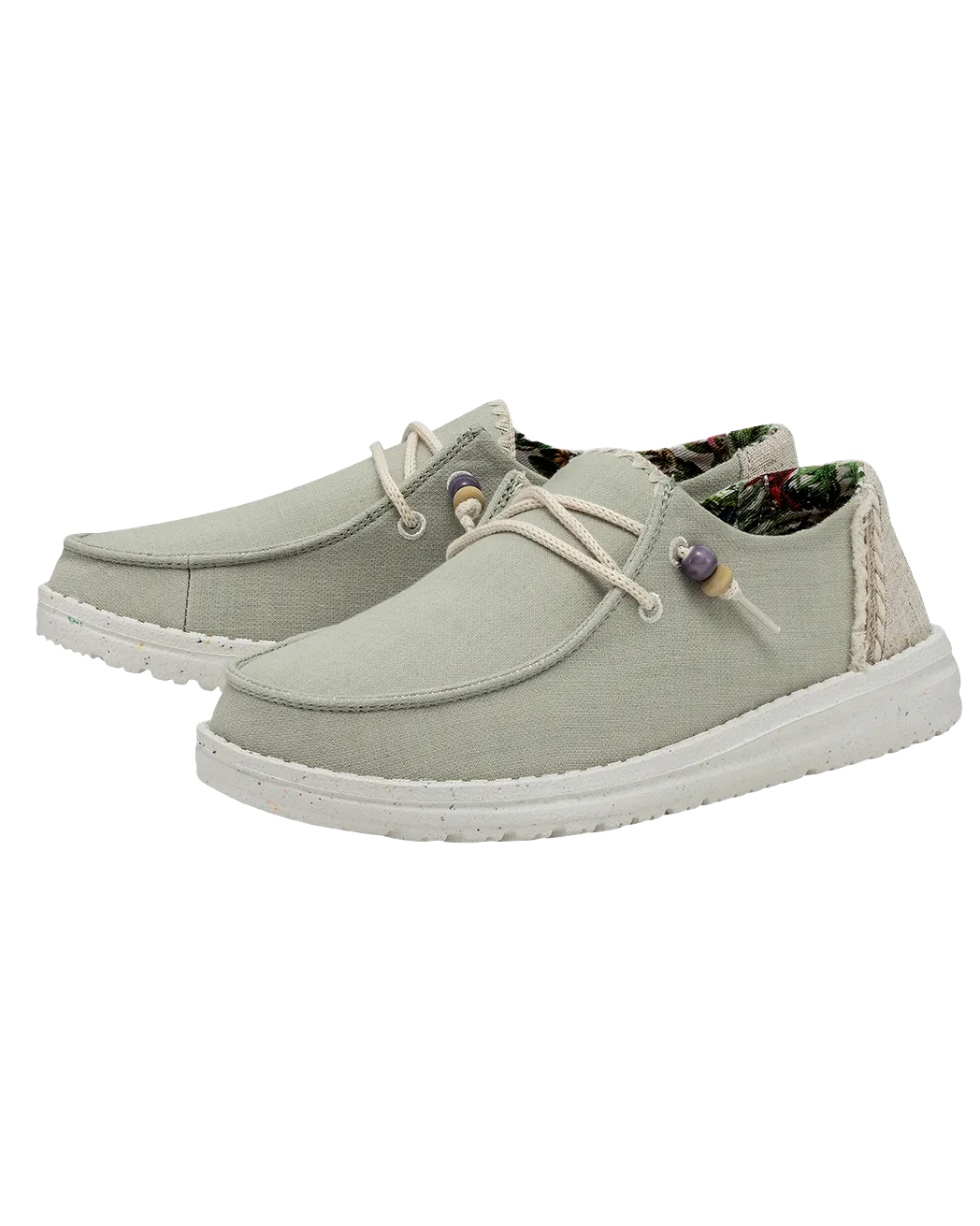 Wendy Natural Shoes in Sage